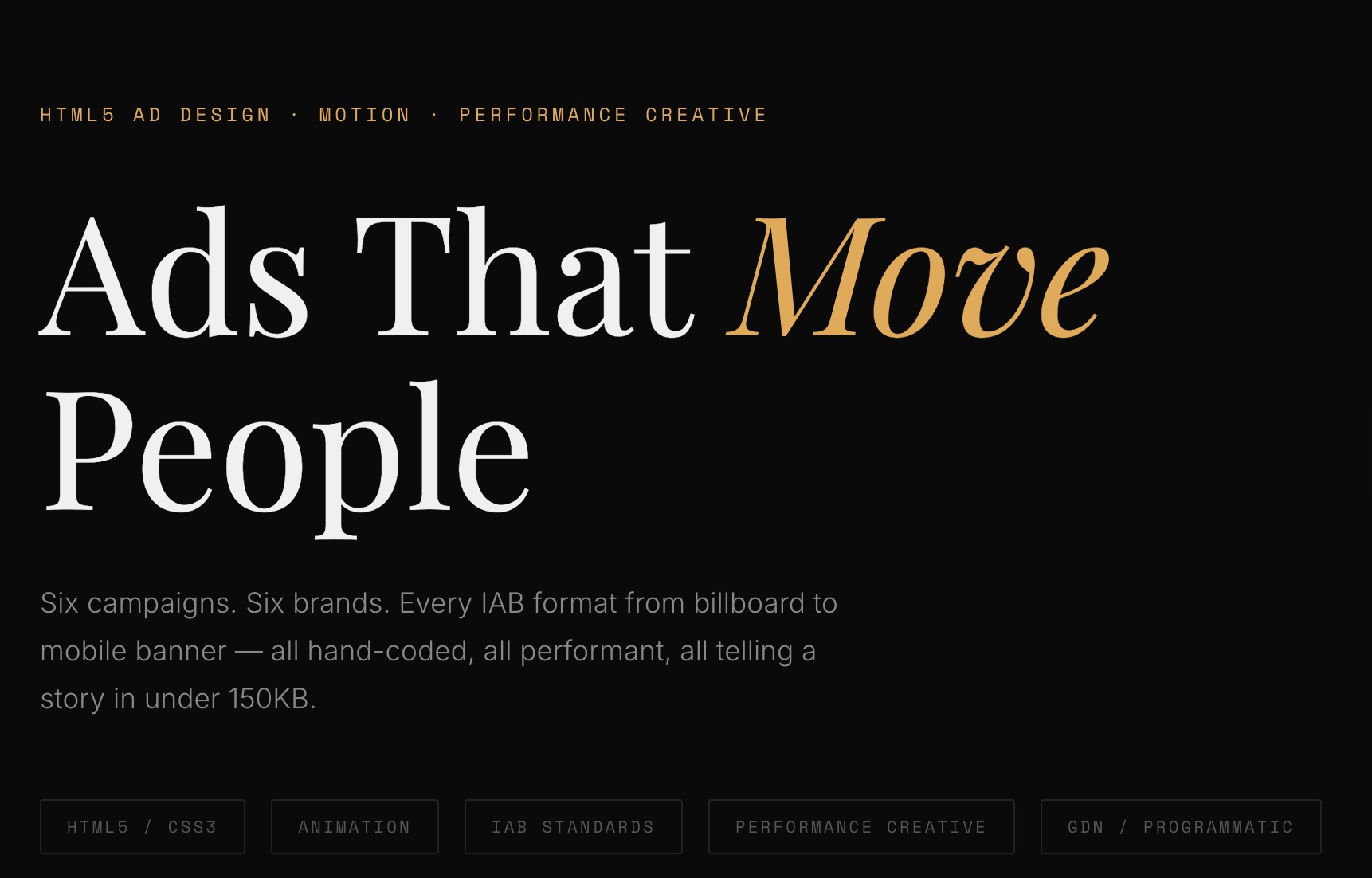 Animated Ad Campaigns